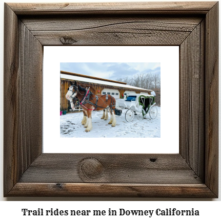 trail rides near me in Downey, California